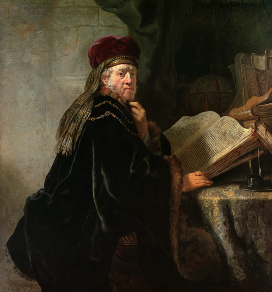 Rembrandt, Gelehrter im Studierzimmer from Rembrandt van Rijn
