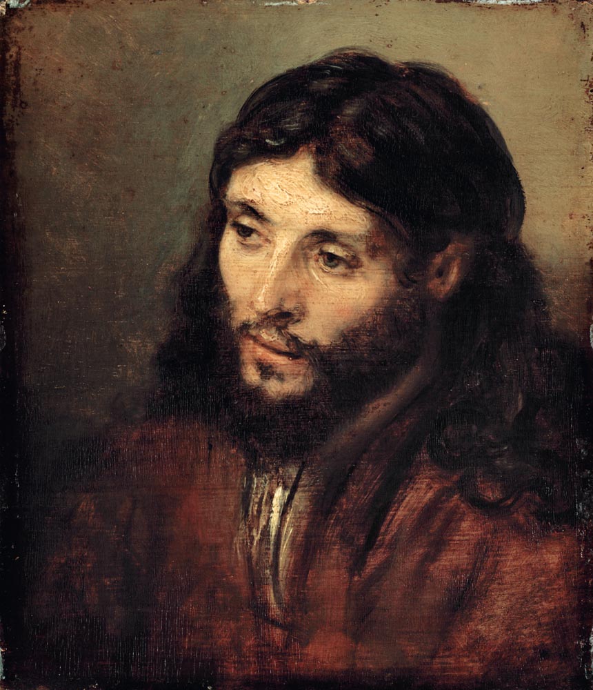 Head of Christ from Rembrandt van Rijn