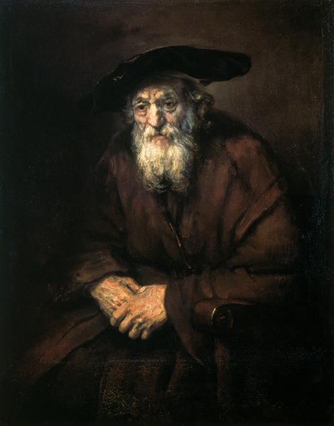Portrait of an Old Jew from Rembrandt van Rijn