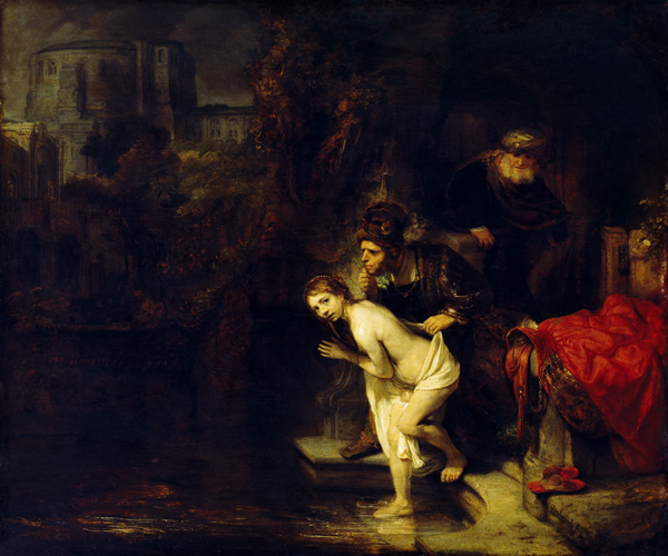 Susanna and the Elders from Rembrandt van Rijn