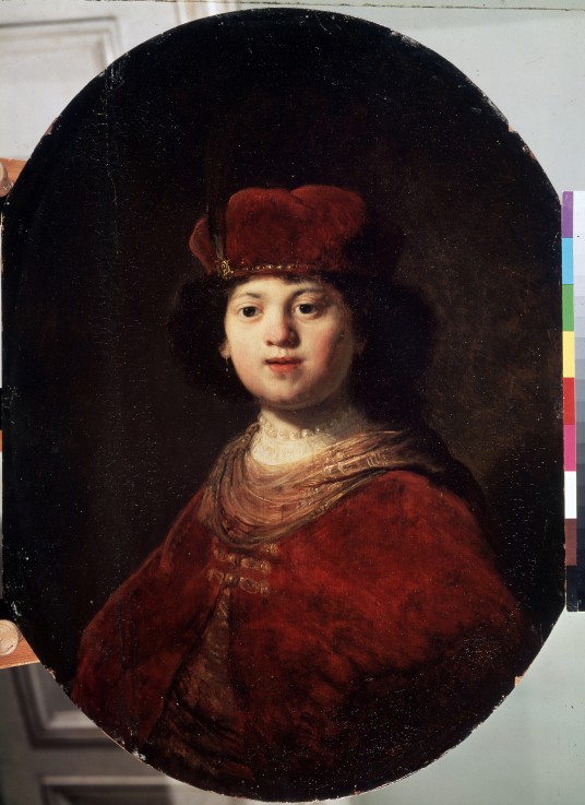 Portrait of a boy from Rembrandt van Rijn