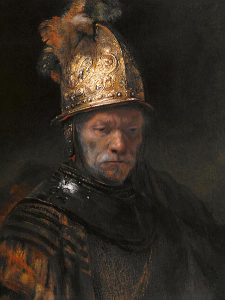 The Man with the Golden Helmet from Rembrandt van Rijn
