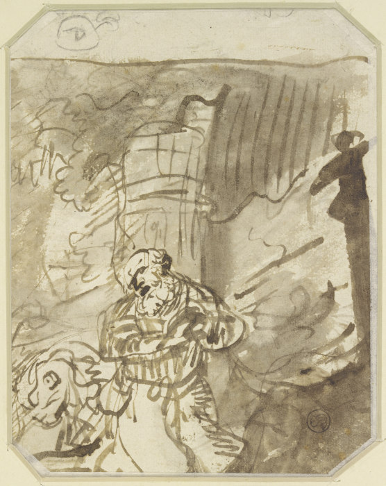 Heiliger Hieronymus im Gebet from Rembrandt van Rijn