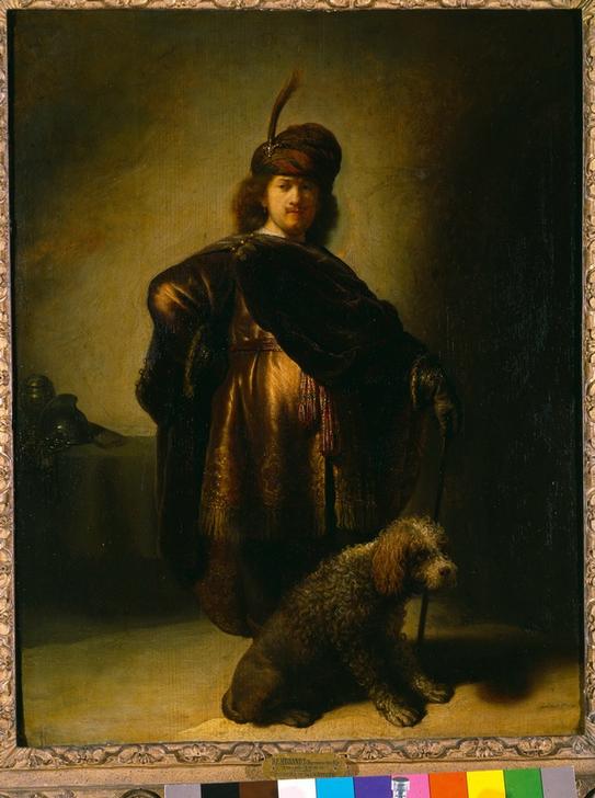 Self-Portrait in Oriental Costume from Rembrandt van Rijn