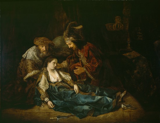 The Death of Lucretia, mid 1640s from Rembrandt van Rijn
