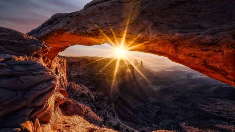 The Mesa Arch from Rene Colella