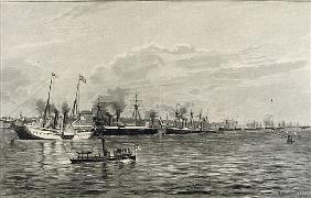 The Naval Review in Kiel on the 3rd September 1890