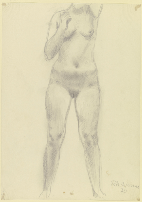 Female nude from Richard Martin Werner
