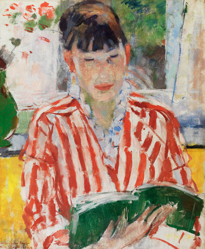 Woman reading from Rik Wouters