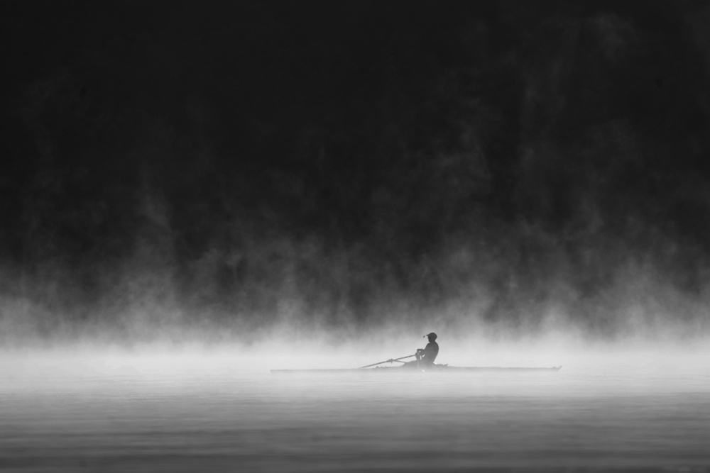 Exercise in the morning mist from Rob Li