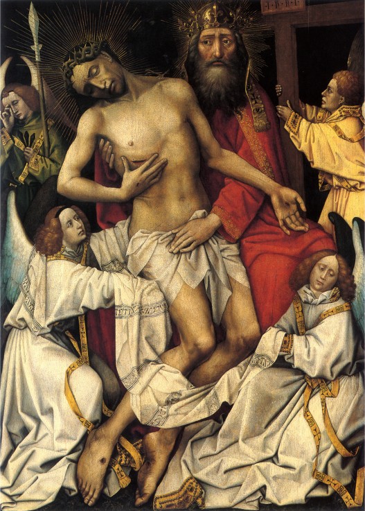The Holy Trinity from Robert Campin