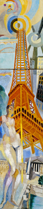 La Ville de Paris, la Femme et la Tour Eiffel from Robert Delaunay