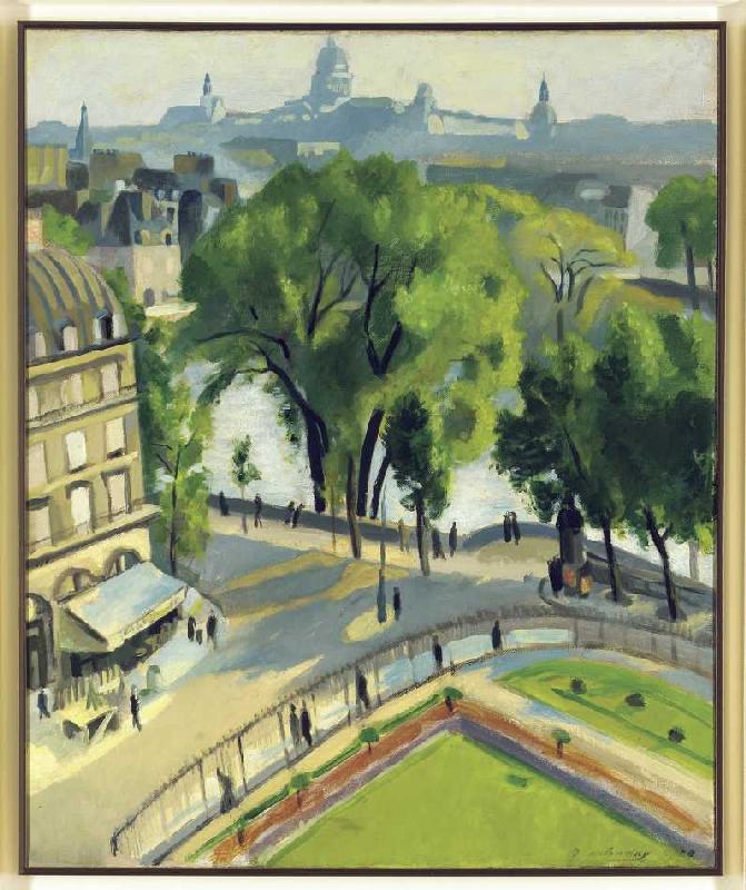 Ansicht des Quai du Louvre from Robert Delaunay