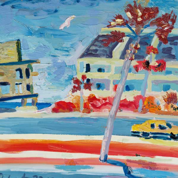 Winter in Florida, 1998 (oil on board)  from Robert  Hobhouse