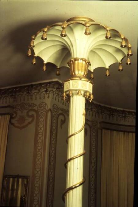 Detail of a column in the North Drawing Room from Robert Jones