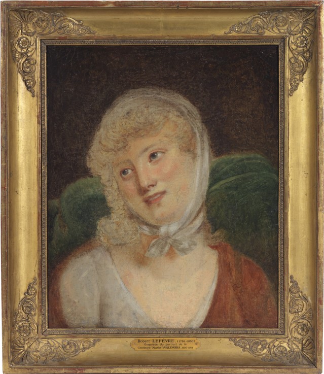 Portrait of Maria Countess Walewska (1786-1817) from Robert Lefevre