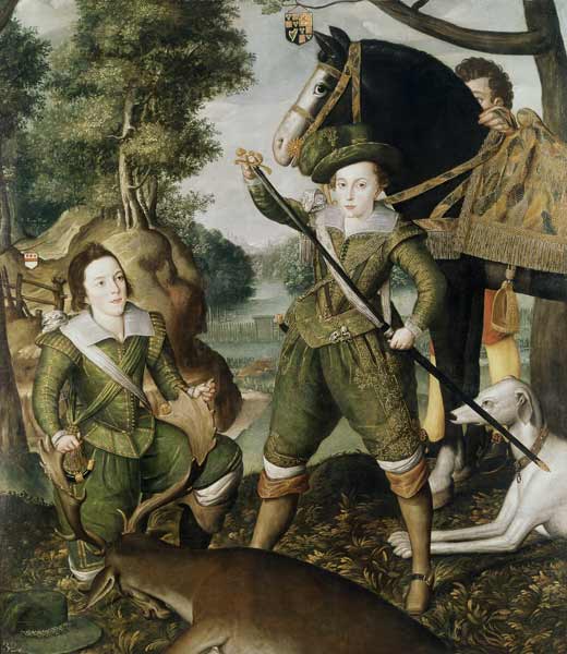 Henry, Prince of Wales (1594-1612) and Robert Devereux from Robert Peake
