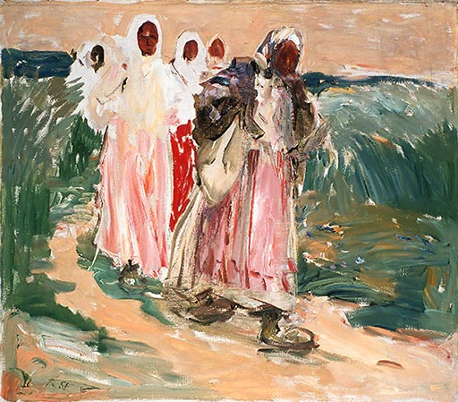 Erntefrauen in Russland from Robert Sterl