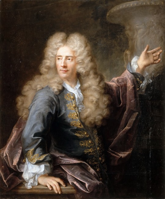 Portrait of the sculptor Jean Cornu (1650-1715) from Robert Tournieres
