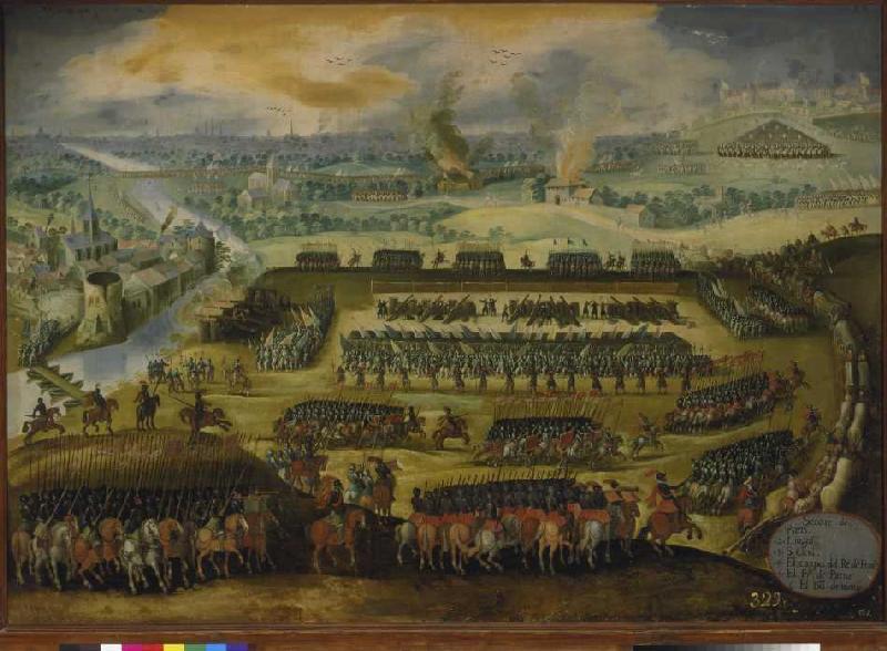 The siege of Paris in the war between Spain U . France from Roderich von Holland