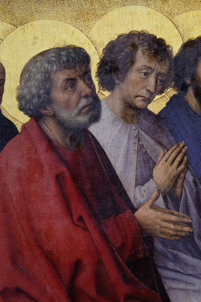 R.van der Weyden, Apostles, Peter from Rogier van der Weyden