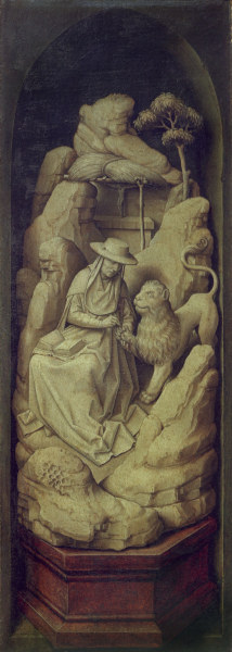 R.van der Weyden (workshop), St.Jerome from Rogier van der Weyden