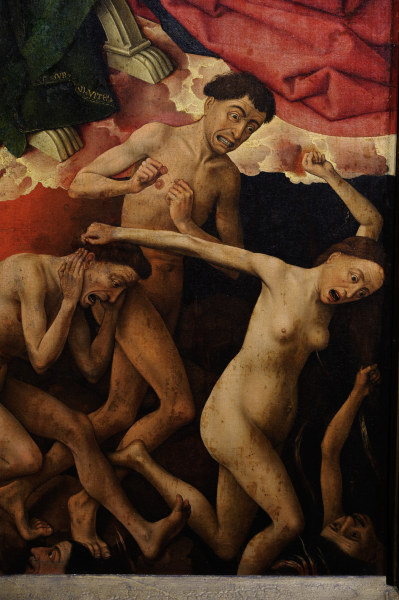 R.v.d.Weyden, Damned from Rogier van der Weyden