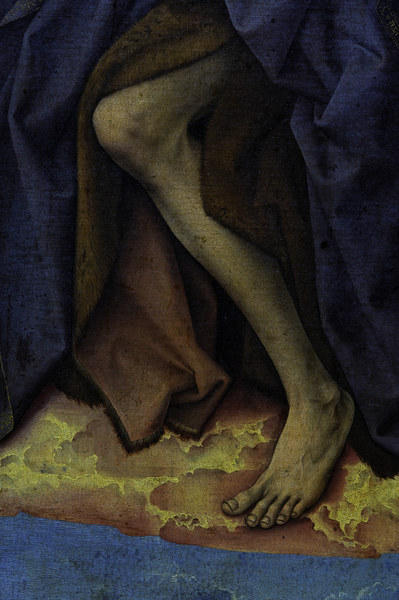 R.v.d.Weyden, John the Baptist s foot from Rogier van der Weyden