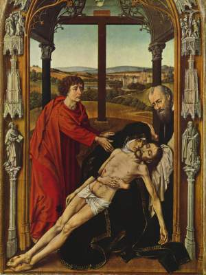 Pietà I from Rogier van der Weyden