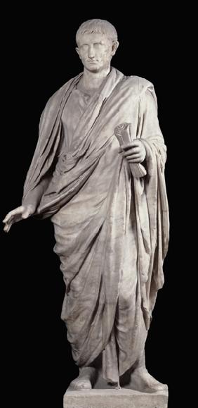 Statue of Caesar Augustus (63 BC-14 AD) from Velletri