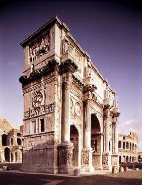 The Arch of Constantine, to celebrate the Emperor's victory over Maxentius, 315 AD (photo)
