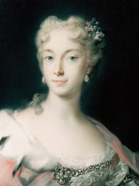 Maria Theresa, Archduchess of Habsburg (1717-1780) from Rosalba Giovanna Carriera