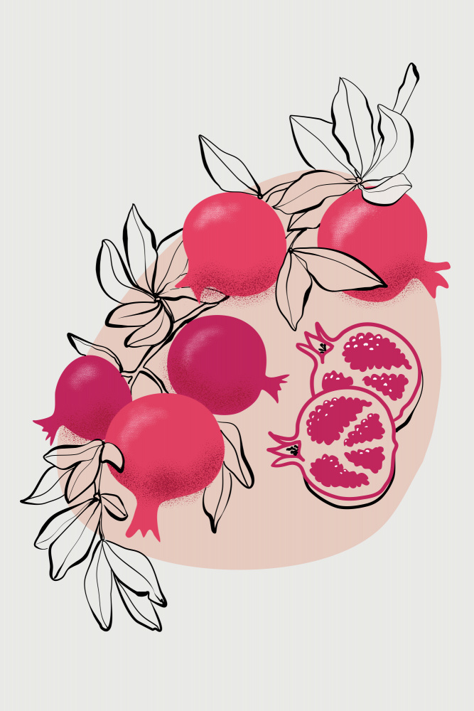 Fathia pomegranates from Rosana Laiz Blursbyai