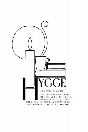 Illustrated hygge definition