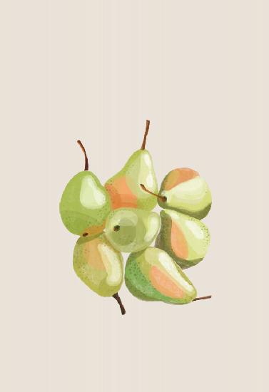 Seven pears