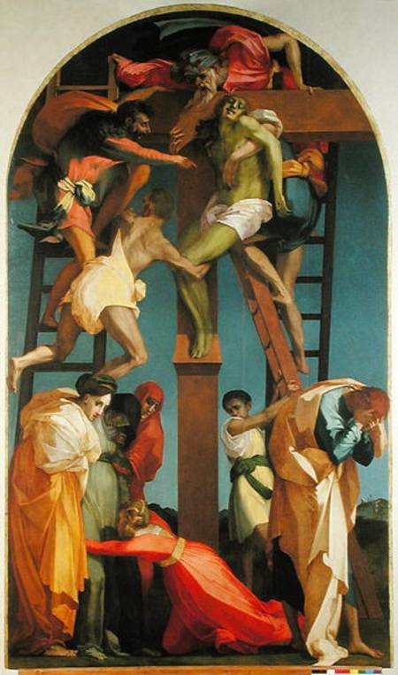 The Descent from the Cross from Rosso Fiorentino