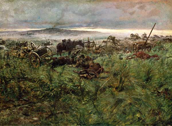 After the battle at Königgrätz. from Rudolf Otto Ottenfeld