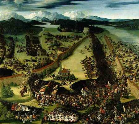 The Battle of Pavia from Ruprecht Heller