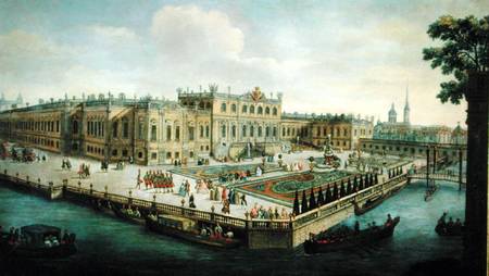 The Summer Palace, St. Petersburg from Russian School