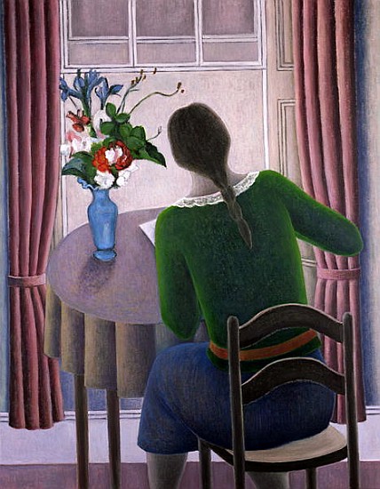 Woman at Window, 1998 (oil on canvas)  from Ruth  Addinall