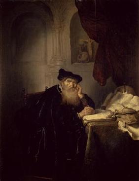 A Philosopher, 1635 (oil on panel)