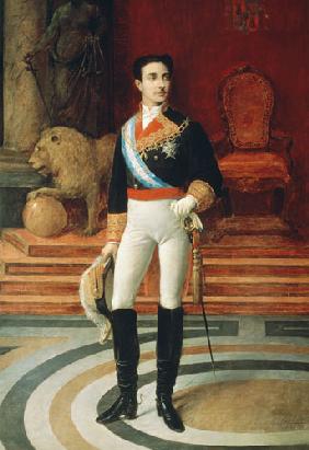 Portrait of Alfonso XII (1857-85)