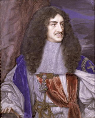 Charles II (oil on canvas) from Samuel Cooper