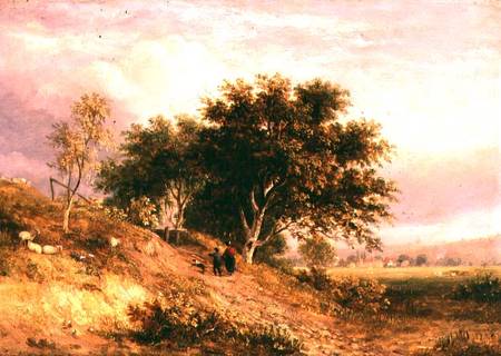 English Rural Landscape from Samuel David Colkett