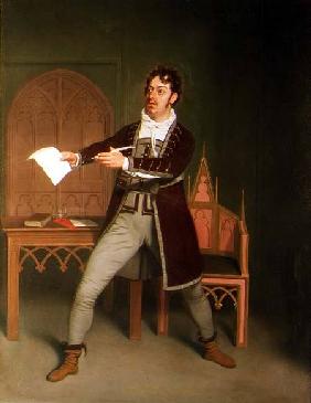 Charles Farley (1771-1859) as Francisco in 'A Tale of Mystery' by Thomas Holcroft, at the Covent Gar