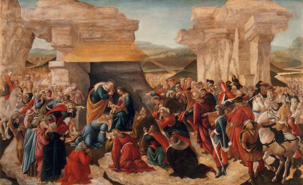 Adoration of the Kings / Botticelli from Sandro Botticelli
