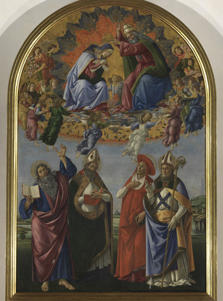 Botticelli, Krönung Mariä from Sandro Botticelli