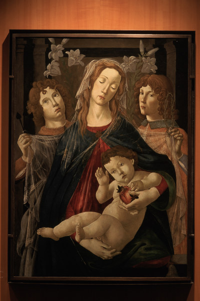 Botticelli-Werkstatt, Maria mit Kind from Sandro Botticelli