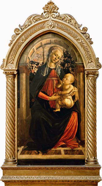 Botticelli, Madonna im Rosenhag from Sandro Botticelli