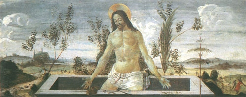 Christ as a pain man from Sandro Botticelli